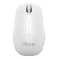 Bornd C100 Wireless Bluetooth 3.0 Optical Mouse White 