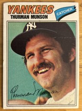 1977 Topps Burger King New York Yankees Baseball Cards 21