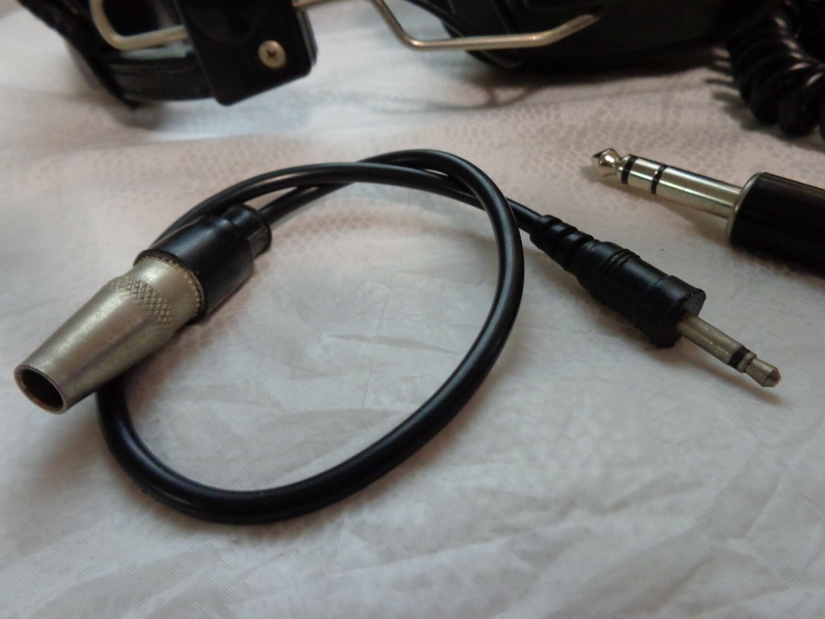 ヘッドホン Fincrat Tanaka Vintage Stereo Head Phone FF-20 Black Made in Japan Tested