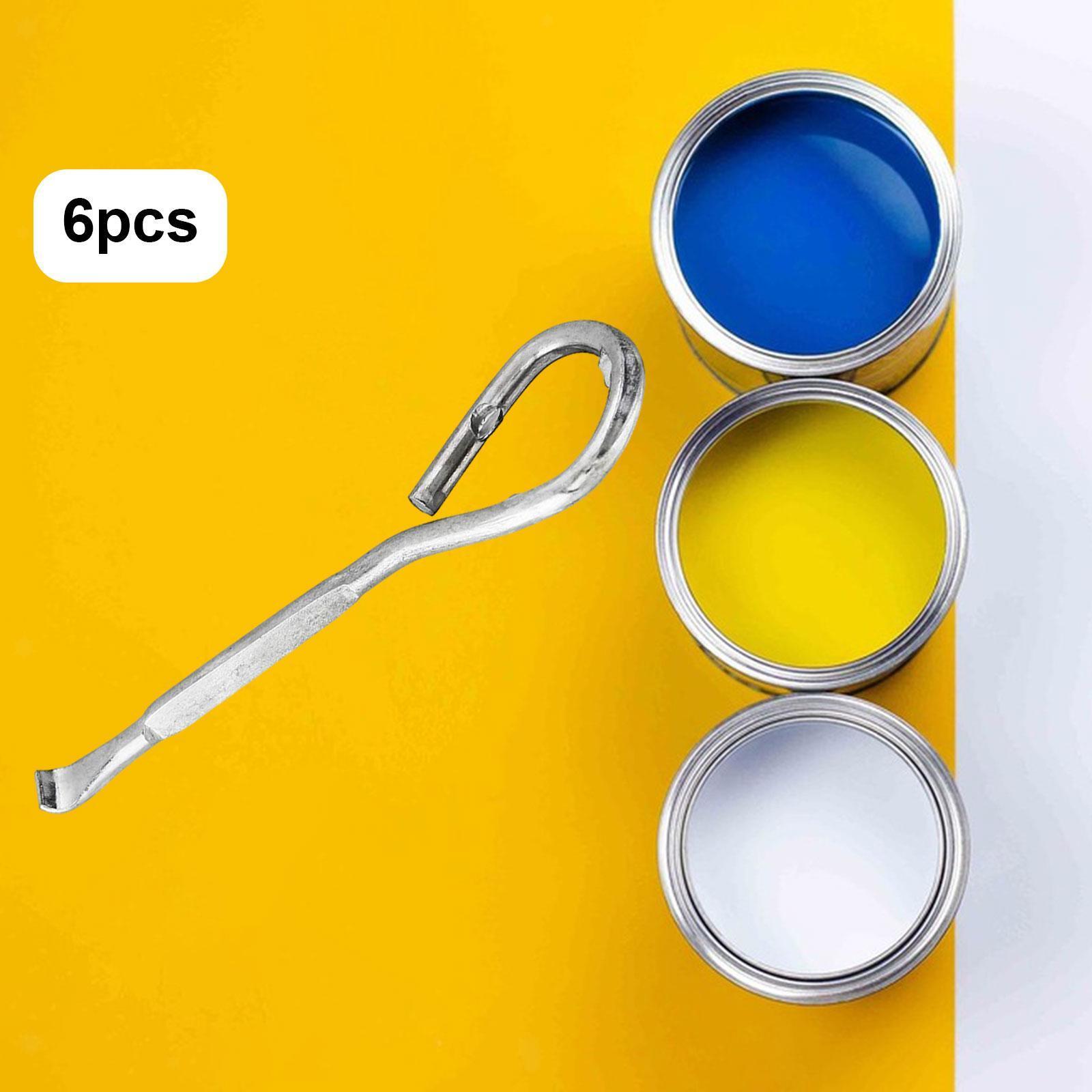 6x Paint Can Opener Metal Paint Can Opening Tool for Paint Barrels Beer