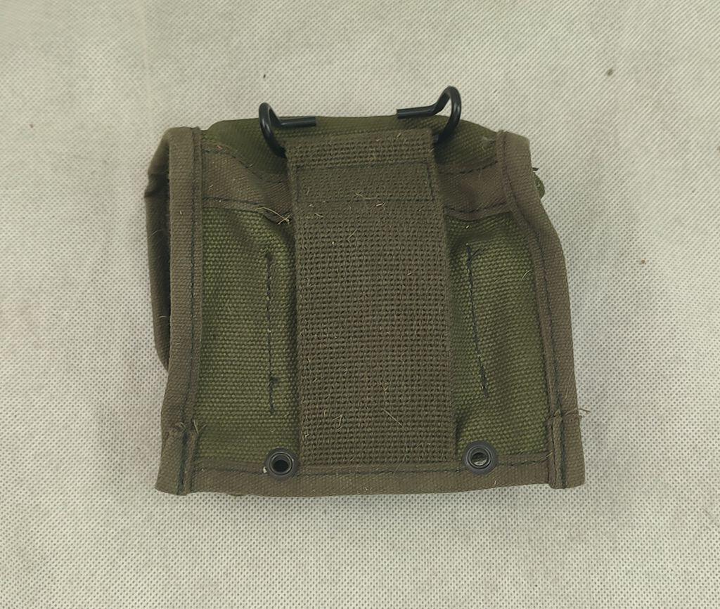 3PCS WW2 US ARMY M2 JUNGLE OLIVE CANVAS FIELD FIRST AID KIT POUCH