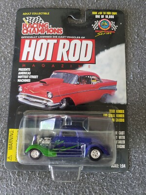 1998 racing champions limited edition hot rod magazine '34 ford coupe seales!!!!