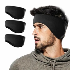 Ear Warmer Headband Polar Fleece Winter Headband Ear Muffs Warmers for Men Women