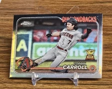 2024 Topps Chrome Refractor #267 Corbin Carroll  - Arizona Diamondbacks