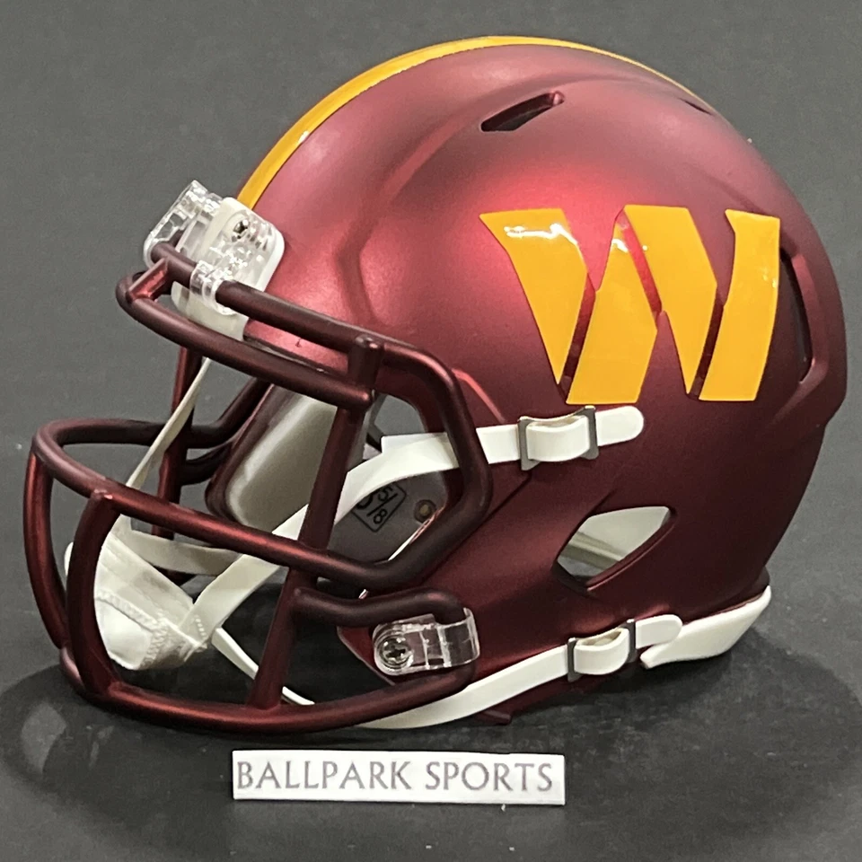 Mini casco de velocidad de los Washington Commanders Riddell con licencia NFL ¡Nuevo! Foto 4 de 4