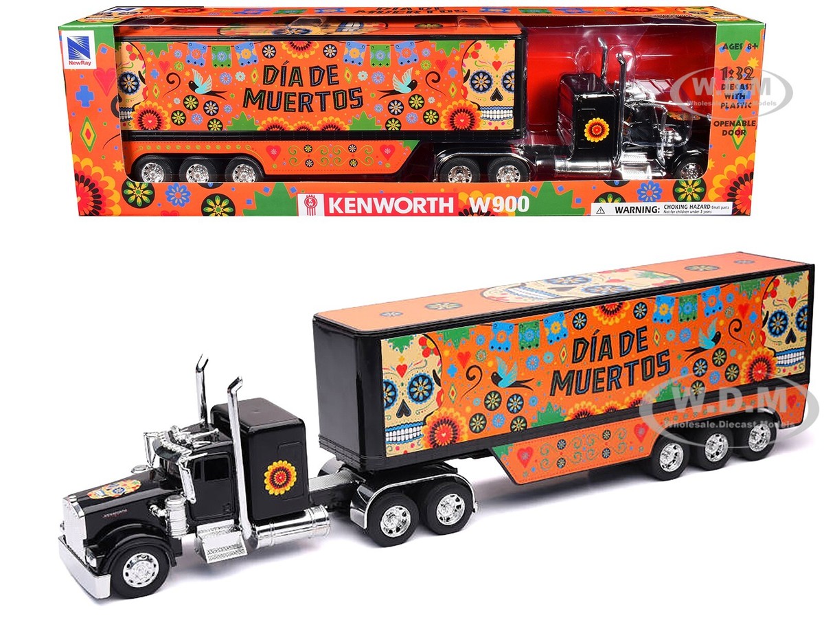 ダイキャストプロモーション　Kenworth W900 Amazon.com: 1/43 D/C Kenworth W900 Double Dump Truck, Color