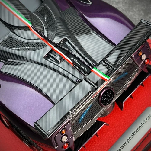 1/18 Peako Pagani Zonda 760 Viola Purple and carbon (Limit 100 Pieces) - Picture 10 of 11