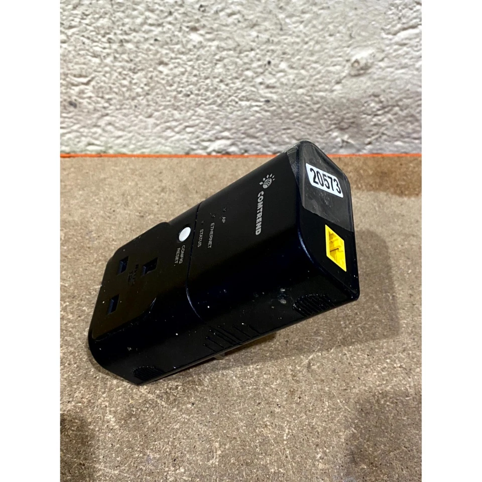 Comtrend Powergrid 9020 Powerline Adapter Ethernet UK Wall Plug for BT Vision+ - Image 4 of 4