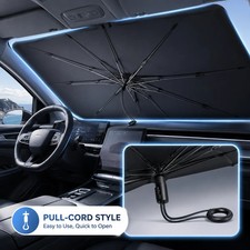 Foldable Portable Car Windshield Cooling Sun Umbrella Daily Accessory Foldable Portable Car Windshield Cooling Sun Umbrella Daily Accessory