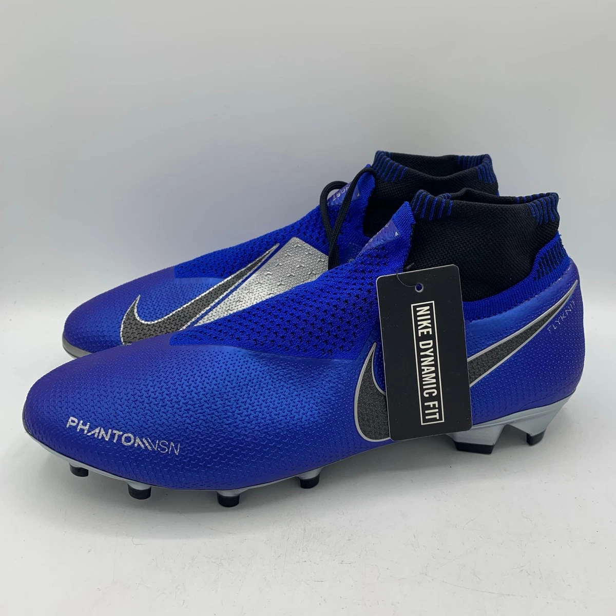 Nike Phantom Vision Elite DF FG Black Blue - огромный выбор по
