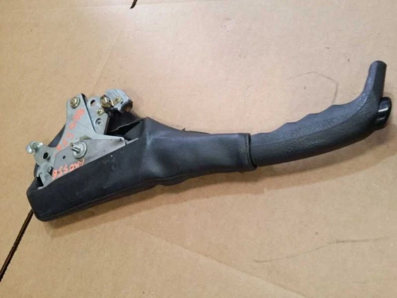 01 Jaguar XK8 OEM Interior de Fábrica Freno de Mano de Emergencia Pierna Cuero Foto 2 de 4