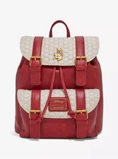 Loungefly Disney Winnie the Pooh Honeycomb Buckle Strap Mini Backpack