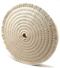 Pro-Graad 1 Pack 12&rdquo; x 3/4&rdquo; Arbor x 80 Ply Buffing Polishing Wheel - Fine Musli