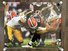 Alex Highsmith HUGE 30x36 Steelers 1 OF 1 Un-Signed Photo -Team Photographer COA