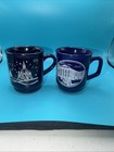 Pair Of Weihnachtsmarkt Opernpalais Berlin Christmas Market Souvenir Mugs Blue — photo 2