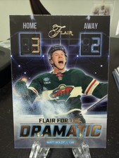 Matt Boldy 2025-26 Upper Deck Flair Hockey Flair For The Dramatic