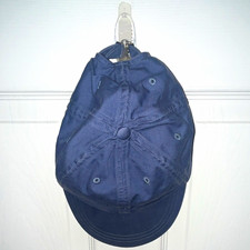 Polo by Ralph Lauren Blue Solid Baseball Cap Adjustable One Size Men's Casual
