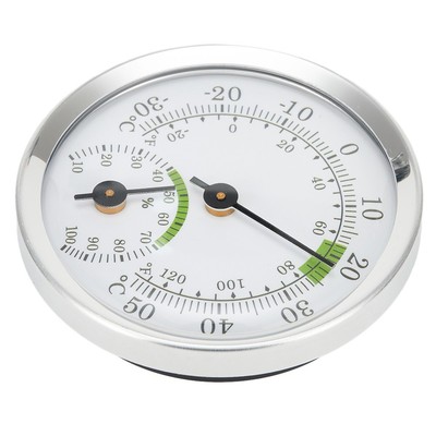 Kompakt Thermometer Hygrometer Werkst?tten Monitor Analog Mini Wandmontage