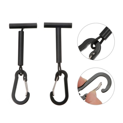  Supports de ligne de pêche portables, 1 ensemble 2 pièces, outils de pêche - Zdjęcie 5 z 9