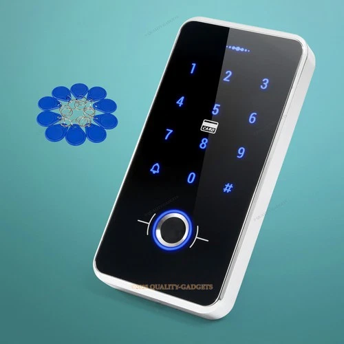 Waterproof Door Lock 13.56MHz IC Access Control+Fingerprint+Wiegand 26+Backlight