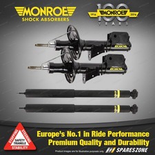 Monroe F + R Reflex Shock Absorbers for Holden Commodore VT VX II VY II Sedan