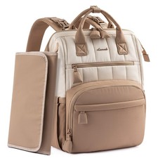 LOVEVOOK Puffer Diaper Backpack, Lightweight Baby Bag with Changing Pad, Diap...