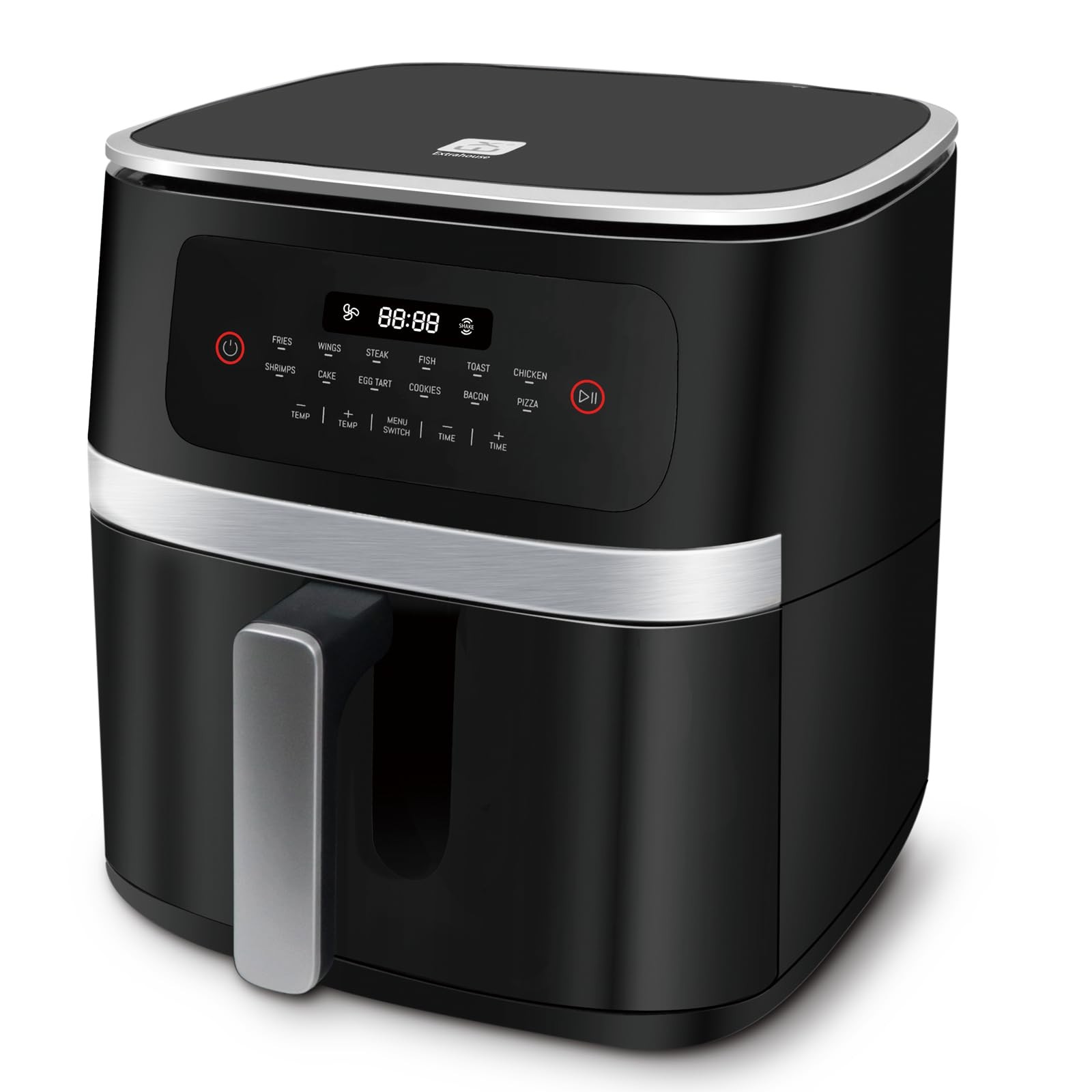 Airfryer 7L Touch Screen: Friggitrice ad Aria Digitale XXL 1900W