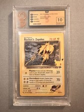 Rocket's Zapdos 15/132 Holo Celebrations Classic Collection Pokémon TCG OG 10
