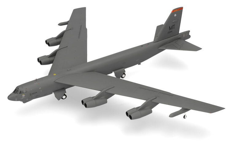Maquette Boeing B-52H Stratofortress Herpa en métal injecté haut de gamme