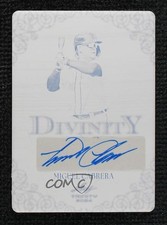 2024 Leaf Trinity Divinity Printing Plate Black 1/1 Miguel Cabrera #D-MG1 Auto