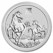 2026 Australia 1 oz Silver Lunar Horse BU (Series III)