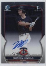 2023 Bowman Draft Chrome Prospect Auto Brandon Winokur #CDA-BWN Auto 1e56