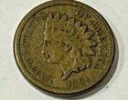 1861 Indian Head Cent • Civil War Year • Clear Date • Attractive Circulated Exam