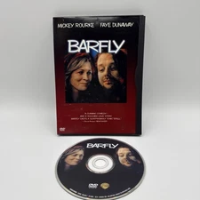 Barfly 2002 DVD of 1987 American Cult Classic Film Bukowski Rourke Dunaway OOP