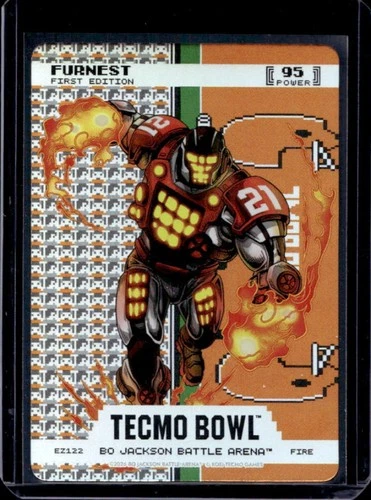 2026 Bo Jackson Battle Arena Tecmo Bowl Furnest First Endzone Battlefoil #EZ122