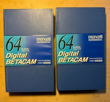 Maxell Digital BetaCam Tapes 64 min