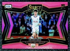 2024-25 Panini Select #236 ARCHIE GRAY Pink Prizm /99 Rookie Card RC. rookie card picture
