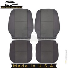 2007-2011 Fits Toyota Fj Cruiser Cloth Fabric Front Seat Covers Dark Graphite