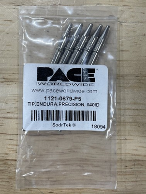 #ad Pace 1121 0679 P5 Desoldering Tip 0.40quot; Endura Precision ThermoDrive PK 5 $40.00