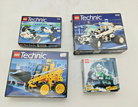 LEGO 8230 8235 8216 8236 Bundle Collection Technic Original Packaging Box Vintage Retro Technic