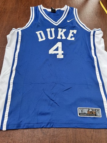 Nike  Duke Blue Devils #4 Authentic NCAA Jersey  Size XL - Picture 1 of 9
