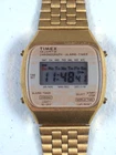 *NICE WRISTWATCH* Vintage Timex Quartz Digital Alarm Chronograph K Cell Watch