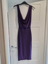 Purple Midi Dress Size 8