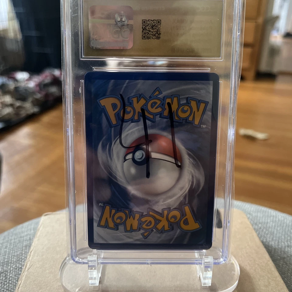 CGC Pristine 10 Alcremie VMAX 073/072 Rainbow Shining Fates Pokémon Card - Image 2 of 4