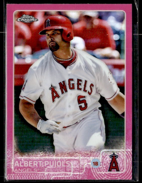 L83,332 - 2015 Topps Chrome Pink Refractors #113 Albert Pujols