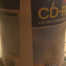 Verbatim CD-R 700MB 52x Recordable Discs 100 Pack Spindle/Cake Box