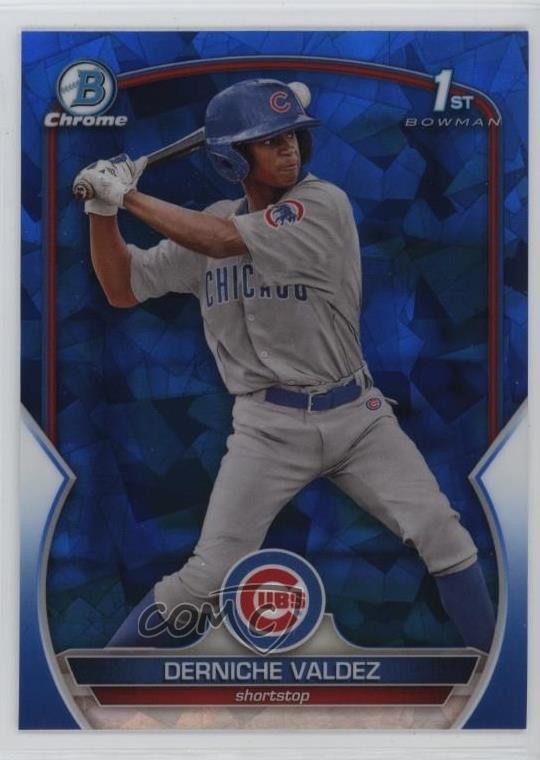 2023 Bowman Chrome Sapphire Edition Prospects Derniche Valdez #BCP-231 uk2