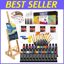 Professional Acrylic Paint Kit for Adults & Beginners