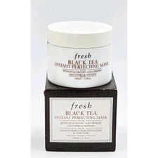Fresh Black Tea Instant Perfecting Mask- Hyaluronic Acid-Full Size 3.3oz NIB