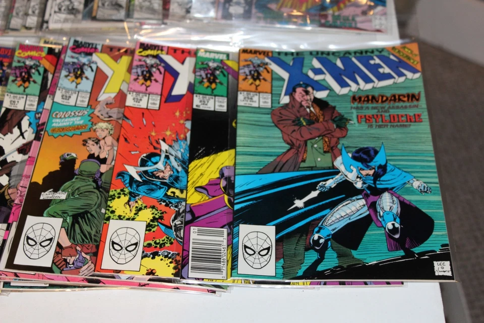 Near Complete Run Uncanny X-men 251-299 Comics NM avg Wolverine Set missing 266 - Image 3 of 4